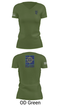 PWD MISAWA 91537594 Women's Short Sleeve V-neck Shirt - 46