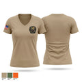 FBI PX C-UAS Women's Short Sleeve V-neck Shirt - 1