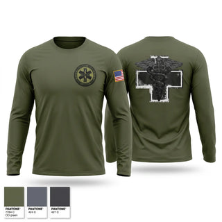 Long Sleeve Performance Shirt, Tactical medic, EMS/EMT, Teamtime, Team time, sublimation, custom sports apparel, team uniforms, spirit wear, spiritwear, sports uniforms, custom shirts, team store, custom team store, fundraiser sports, apparel fundraiser