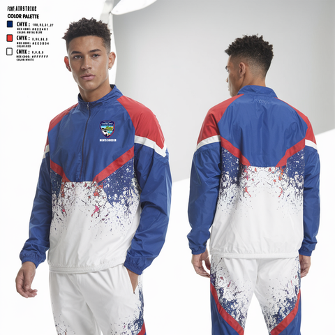 Windbreaker, Ayso Region 83 - Five Cities, Men's Soccer, Teamtime, Team time, sublimation, custom sports apparel, team uniforms, spirit wear, spiritwear, sports uniforms, custom shirts, team store, custom team store, fundraiser sports, apparel fundraiser