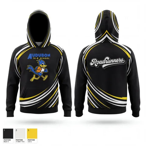 Hoodie, Road Runners, Cheer, Teamtime, Team time, sublimation, custom sports apparel, team uniforms, spirit wear, spiritwear, sports uniforms, custom shirts, team store, custom team store, fundraiser sports, apparel fundraiser