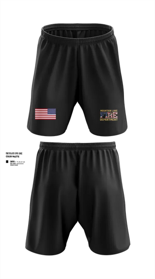 Athletic Shorts With Pockets, Mountain Lake Fire & Rescue, Fire Department, Teamtime, Team time, sublimation, custom sports apparel, team uniforms, spirit wear, spiritwear, sports uniforms, custom shirts, team store, custom team store, fundraiser sports, apparel fundraiser
