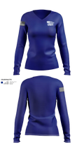 McBee Police Department 4438901 Women's Long Sleeve V-neck Shirt - 22