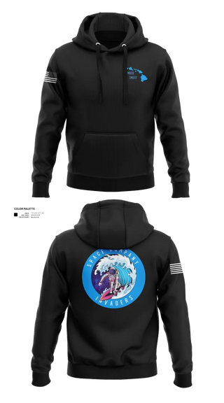 Hoodie, Space Company, Army, Teamtime, Team time, sublimation, custom sports apparel, team uniforms, spirit wear, spiritwear, sports uniforms, custom shirts, team store, custom team store, fundraiser sports, apparel fundraiser