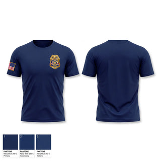 Short Sleeve Performance Shirt, La Plata Police Department, Police, Teamtime, Team time, sublimation, custom sports apparel, team uniforms, spirit wear, spiritwear, sports uniforms, custom shirts, team store, custom team store, fundraiser sports, apparel fundraiser