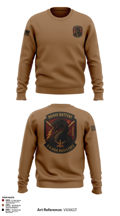 Bravo 3-6 ADA 76703101 Crew Neck Sweatshirt - 109