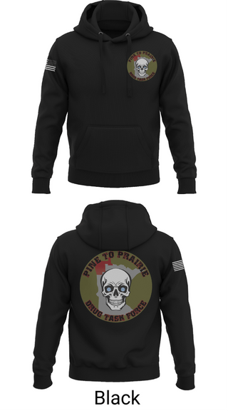 Hoodie, Pine to Prairie Drug Task Force, Police, Teamtime, Team time, sublimation, custom sports apparel, team uniforms, spirit wear, spiritwear, sports uniforms, custom shirts, team store, custom team store, fundraiser sports, apparel fundraiser