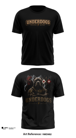 Old School Cotton Feel Shirt, C co 2nd plt Underdogs, Army, Teamtime, Team time, sublimation, custom sports apparel, team uniforms, spirit wear, spiritwear, sports uniforms, custom shirts, team store, custom team store, fundraiser sports, apparel fundraiser