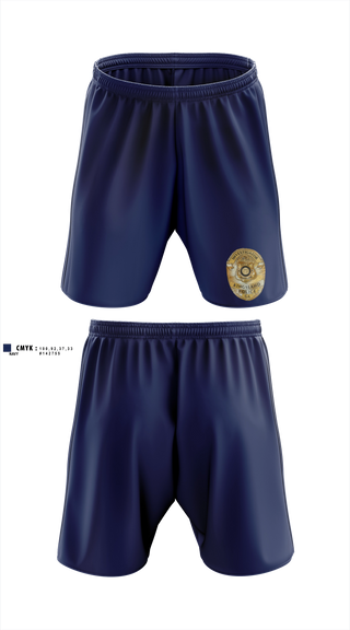 Athletic Shorts With Pockets, Criminal Investigations, Police, Teamtime, Team time, sublimation, custom sports apparel, team uniforms, spirit wear, spiritwear, sports uniforms, custom shirts, team store, custom team store, fundraiser sports, apparel fundraiser