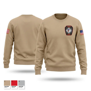 Crew Neck Sweatshirt, Shenango area fire district, Fire Department, Teamtime, Team time, sublimation, custom sports apparel, team uniforms, spirit wear, spiritwear, sports uniforms, custom shirts, team store, custom team store, fundraiser sports, apparel fundraiser