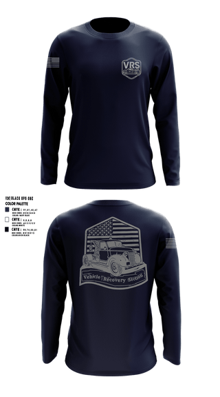 Long Sleeve Performance Shirt, Vehicle Recovery Section, Police, Teamtime, Team time, sublimation, custom sports apparel, team uniforms, spirit wear, spiritwear, sports uniforms, custom shirts, team store, custom team store, fundraiser sports, apparel fundraiser