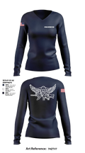Special Response Team Women's Long Sleeve V-neck Shirt - 5