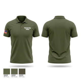 Short Sleeve Performance Polo, Thackerville Police, Police, Teamtime, Team time, sublimation, custom sports apparel, team uniforms, spirit wear, spiritwear, sports uniforms, custom shirts, team store, custom team store, fundraiser sports, apparel fundraiser