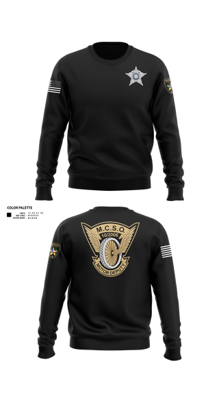 Crew Neck Sweatshirt, Motors, Police, Teamtime, Team time, sublimation, custom sports apparel, team uniforms, spirit wear, spiritwear, sports uniforms, custom shirts, team store, custom team store, fundraiser sports, apparel fundraiser