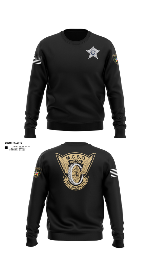 Crew Neck Sweatshirt, Motors, Police, Teamtime, Team time, sublimation, custom sports apparel, team uniforms, spirit wear, spiritwear, sports uniforms, custom shirts, team store, custom team store, fundraiser sports, apparel fundraiser