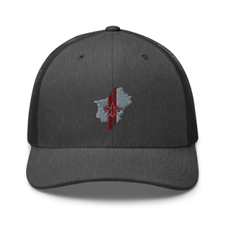 St Clair County Saints Retro Trucker Hat | Yupoong 6606