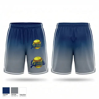 Athletic Shorts With Pockets, Legends, Softball, Teamtime, Team time, sublimation, custom sports apparel, team uniforms, spirit wear, spiritwear, sports uniforms, custom shirts, team store, custom team store, fundraiser sports, apparel fundraiser