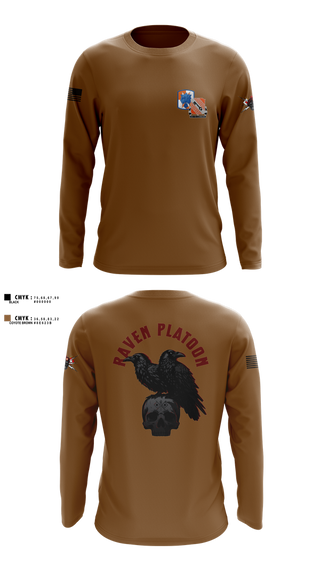 Long Sleeve Performance Shirt, , Army, Teamtime, Team time, sublimation, custom sports apparel, team uniforms, spirit wear, spiritwear, sports uniforms, custom shirts, team store, custom team store, fundraiser sports, apparel fundraiser