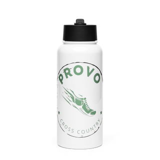 Provo 70425817 Stainless Steel Water Bottle with a Straw Lid