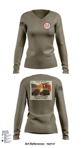 ManTech 79829219 Women's Long Sleeve V-neck Shirt - 102