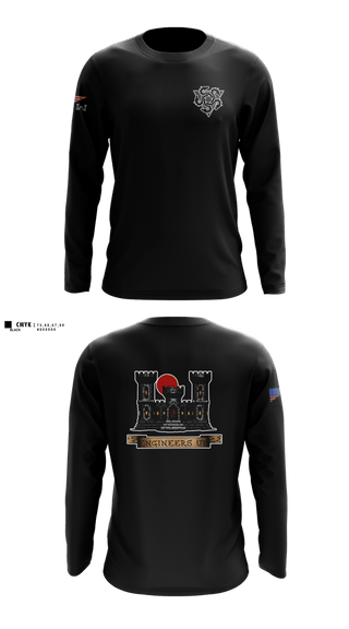 Long Sleeve Performance Shirt, 100th MRBC, Army, Teamtime, Team time, sublimation, custom sports apparel, team uniforms, spirit wear, spiritwear, sports uniforms, custom shirts, team store, custom team store, fundraiser sports, apparel fundraiser