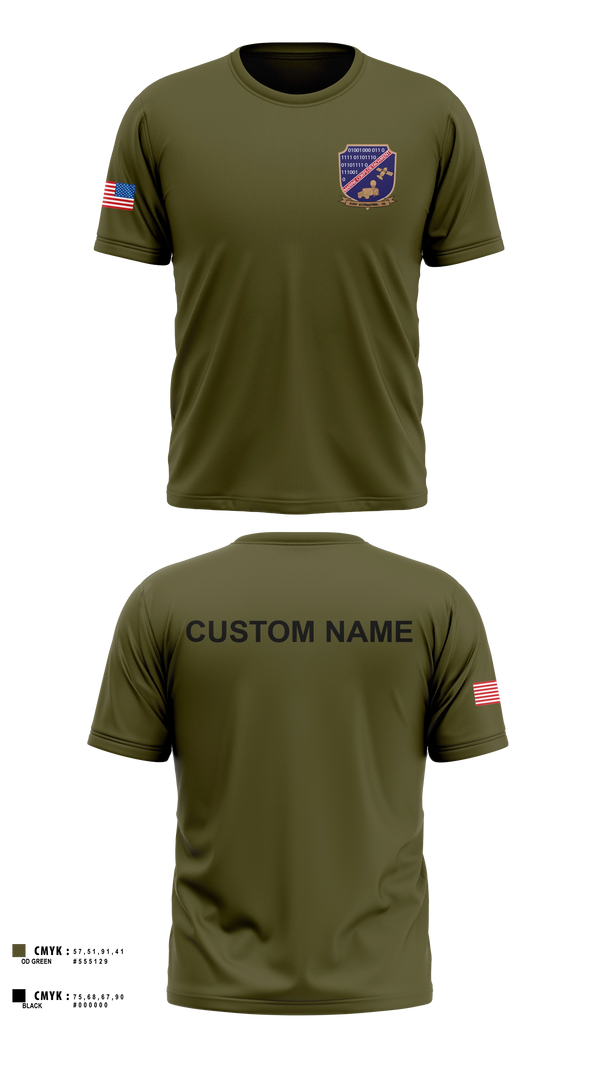 Old School Cotton Feel Shirt, Marine Detachment Fort Gordan, Marines, Teamtime, Team time, sublimation, custom sports apparel, team uniforms, spirit wear, spiritwear, sports uniforms, custom shirts, team store, custom team store, fundraiser sports, apparel fundraiser