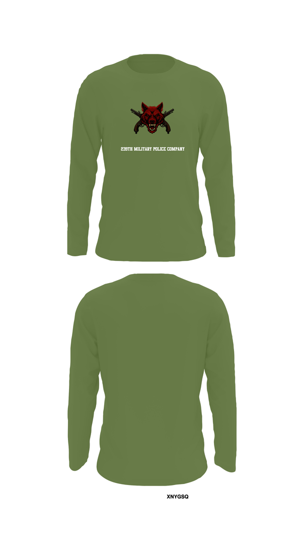 Long Sleeve Performance Shirt, 239th Military Police Company, , Teamtime, Team time, sublimation, custom sports apparel, team uniforms, spirit wear, spiritwear, sports uniforms, custom shirts, team store, custom team store, fundraiser sports, apparel fundraiser