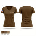 Walsh county sheriff’s office 28876669 Women's Short Sleeve V-neck Shirt - 1