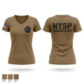 NYSP Communications Women's Short Sleeve V-neck Shirt - 1