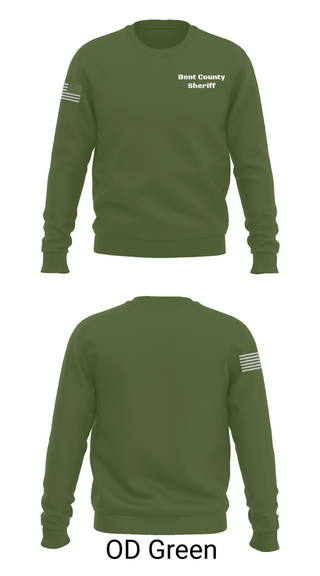 Crew Neck Sweatshirt, Bent County Sheriff, Police, Teamtime, Team time, sublimation, custom sports apparel, team uniforms, spirit wear, spiritwear, sports uniforms, custom shirts, team store, custom team store, fundraiser sports, apparel fundraiser