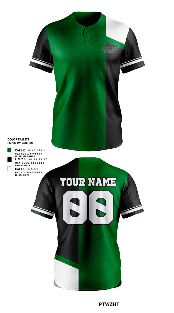Full Button Softball Jersey, Singer Lady Hornets, Softball, Teamtime, Team time, sublimation, custom sports apparel, team uniforms, spirit wear, spiritwear, sports uniforms, custom shirts, team store, custom team store, fundraiser sports, apparel fundraiser
