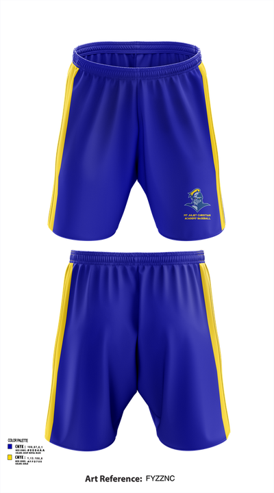 Mt Juliet Christian Academy Baseball 68115192 Athletic Shorts With Pockets - 105 (1)