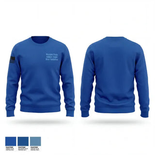 Crew Neck Sweatshirt, Morgan State/Coppin State Bear Battalion, Army, Teamtime, Team time, sublimation, custom sports apparel, team uniforms, spirit wear, spiritwear, sports uniforms, custom shirts, team store, custom team store, fundraiser sports, apparel fundraiser