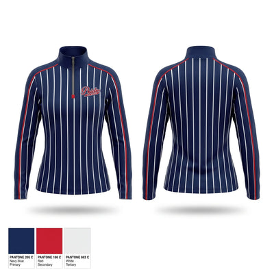 Dirt Diva's Quarter Zip Jacket - 1