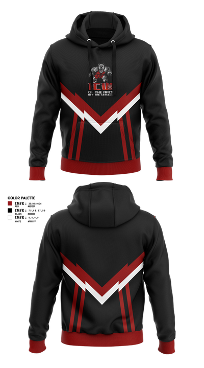 Inner City Wrestling 87889128 Hoodie - 2