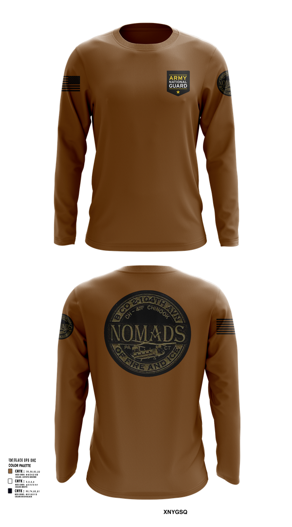 Long Sleeve Performance Shirt, E CO 169 AVN, National Guard, Teamtime, Team time, sublimation, custom sports apparel, team uniforms, spirit wear, spiritwear, sports uniforms, custom shirts, team store, custom team store, fundraiser sports, apparel fundraiser