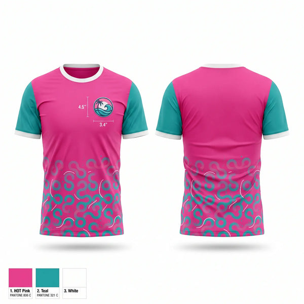 Short Sleeve Performance Shirt, Coastal Chaos, Softball, Teamtime, Team time, sublimation, custom sports apparel, team uniforms, spirit wear, spiritwear, sports uniforms, custom shirts, team store, custom team store, fundraiser sports, apparel fundraiser