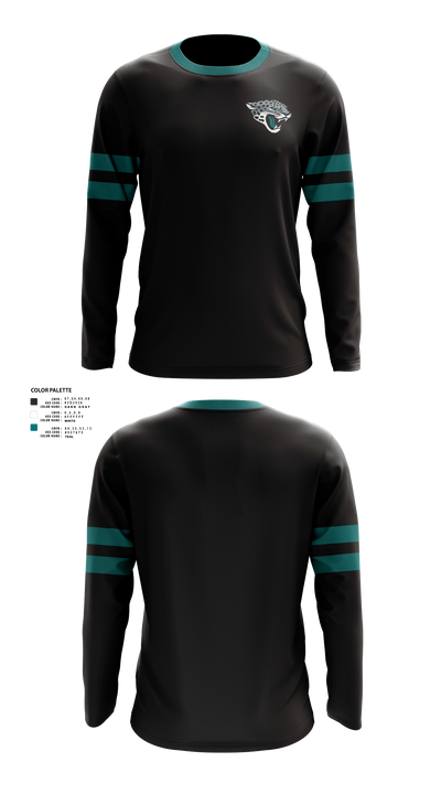 Forestview Jaguars Long Sleeve Performance Shirt - 21