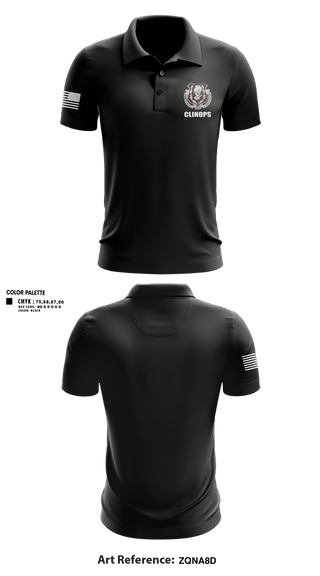 Short Sleeve Performance Polo, CLINOPS_1MEDBDE, Army, Teamtime, Team time, sublimation, custom sports apparel, team uniforms, spirit wear, spiritwear, sports uniforms, custom shirts, team store, custom team store, fundraiser sports, apparel fundraiser