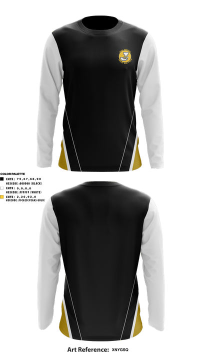 Mae Jemison Track and Field 20824124 Long Sleeve Performance Shirt 3