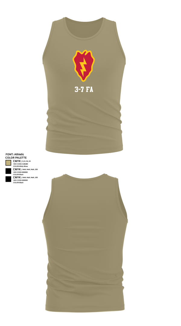 Tank Top, 3-7 FA, , Teamtime, Team time, sublimation, custom sports apparel, team uniforms, spirit wear, spiritwear, sports uniforms, custom shirts, team store, custom team store, fundraiser sports, apparel fundraiser