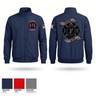 Windbreaker, Elyria Fire Department, Fire Department, Teamtime, Team time, sublimation, custom sports apparel, team uniforms, spirit wear, spiritwear, sports uniforms, custom shirts, team store, custom team store, fundraiser sports, apparel fundraiser