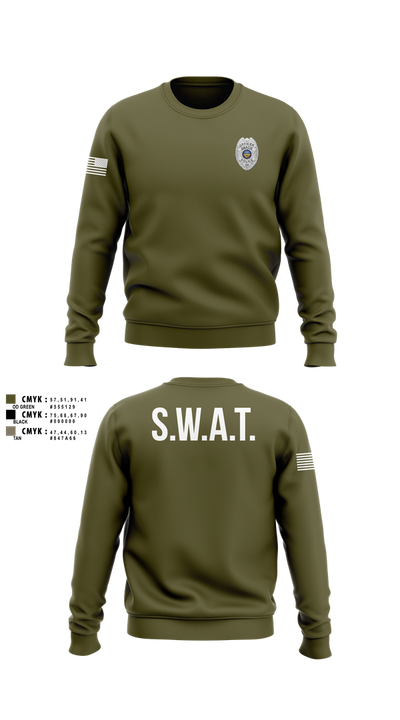 GRATIS SWAT TEAM 58848814 Crew Neck Sweatshirt - 101
