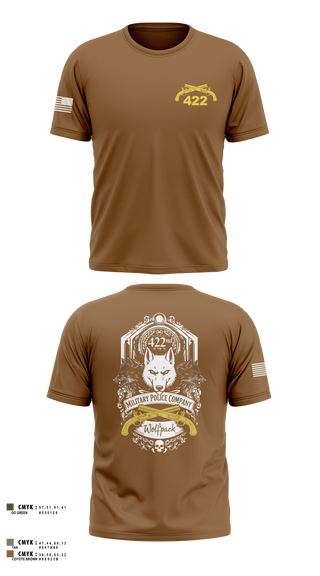 Short Sleeve Performance Shirt, 422nd Military Police Company, Army, Teamtime, Team time, sublimation, custom sports apparel, team uniforms, spirit wear, spiritwear, sports uniforms, custom shirts, team store, custom team store, fundraiser sports, apparel fundraiser