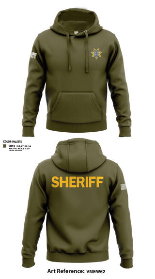 Hoodie, Clinton County Sheriffs Office, Police, Teamtime, Team time, sublimation, custom sports apparel, team uniforms, spirit wear, spiritwear, sports uniforms, custom shirts, team store, custom team store, fundraiser sports, apparel fundraiser