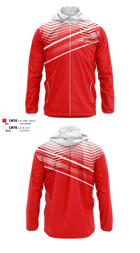 Windbreaker, Erwin Warrior Golf, Golf, Teamtime, Team time, sublimation, custom sports apparel, team uniforms, spirit wear, spiritwear, sports uniforms, custom shirts, team store, custom team store, fundraiser sports, apparel fundraiser