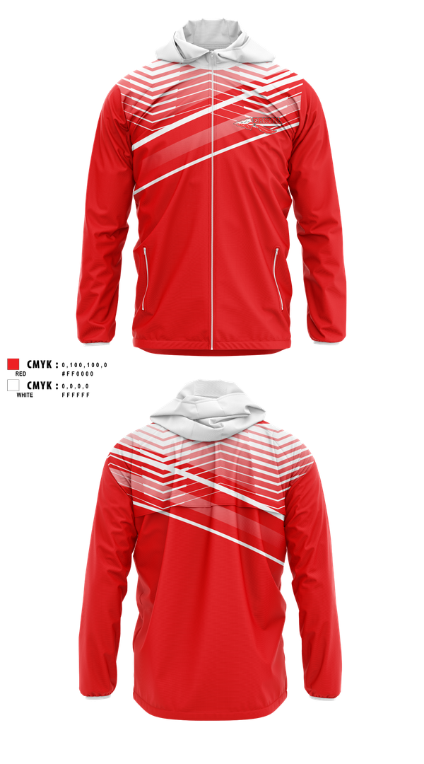 Windbreaker, Erwin Warrior Golf, Golf, Teamtime, Team time, sublimation, custom sports apparel, team uniforms, spirit wear, spiritwear, sports uniforms, custom shirts, team store, custom team store, fundraiser sports, apparel fundraiser