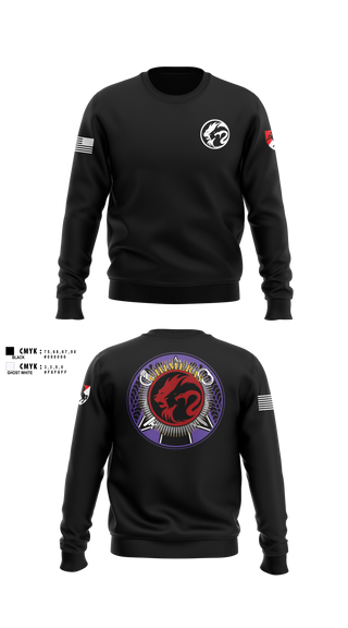 Crew Neck Sweatshirt, Support, HHT, 1/11 ACR, Army, Teamtime, Team time, sublimation, custom sports apparel, team uniforms, spirit wear, spiritwear, sports uniforms, custom shirts, team store, custom team store, fundraiser sports, apparel fundraiser
