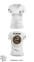 NMRTC-PH FCPOA 79127283 Women's Short Sleeve V-neck Shirt - 5