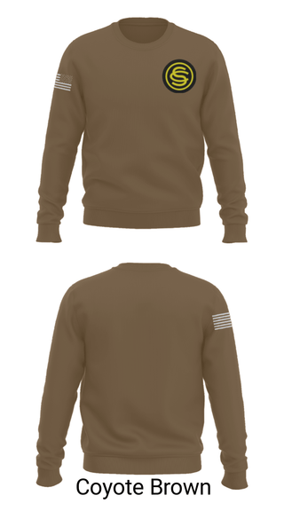Crew Neck Sweatshirt, OCS 117th RTI, National Guard, Teamtime, Team time, sublimation, custom sports apparel, team uniforms, spirit wear, spiritwear, sports uniforms, custom shirts, team store, custom team store, fundraiser sports, apparel fundraiser
